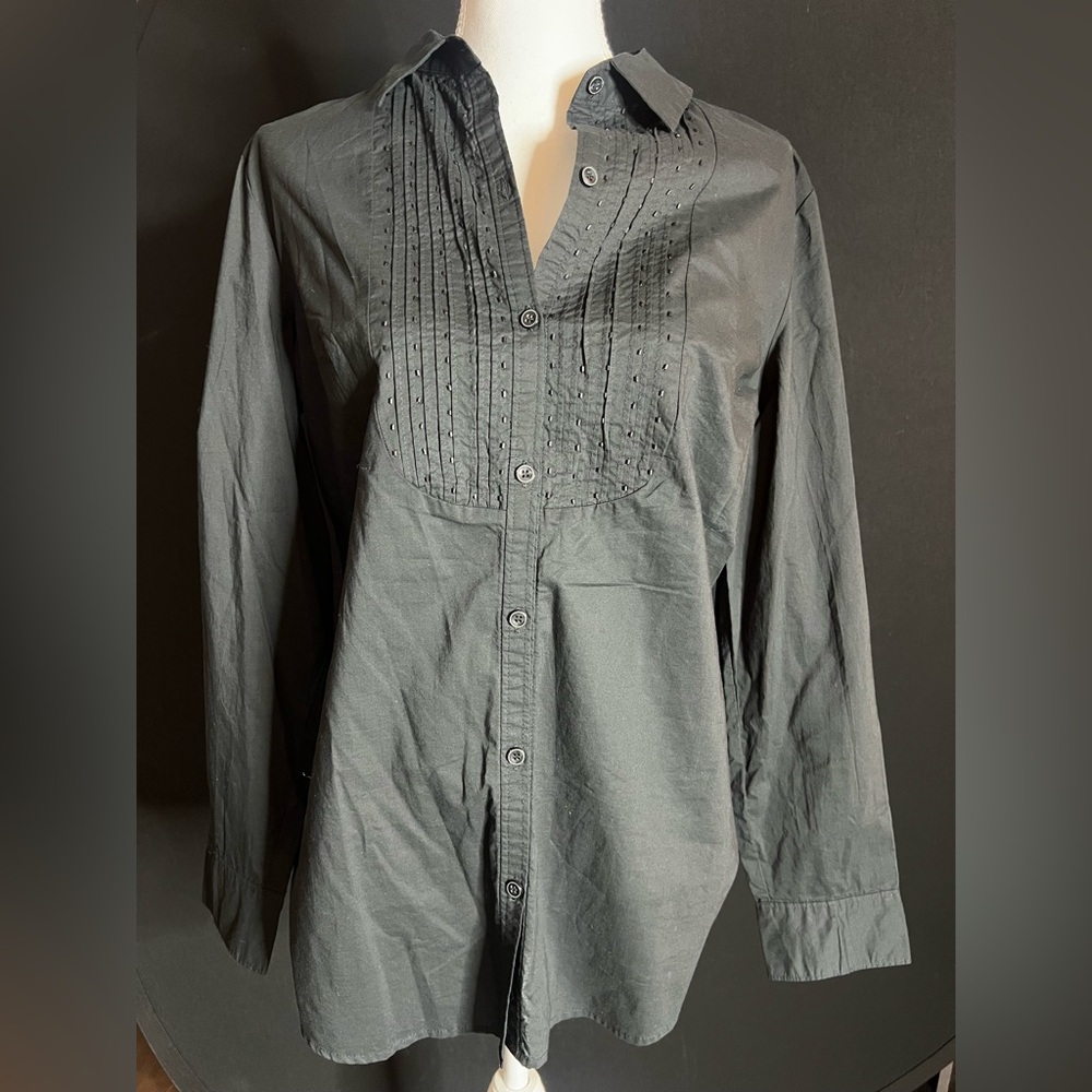 New York & Company Classic Black Shirt